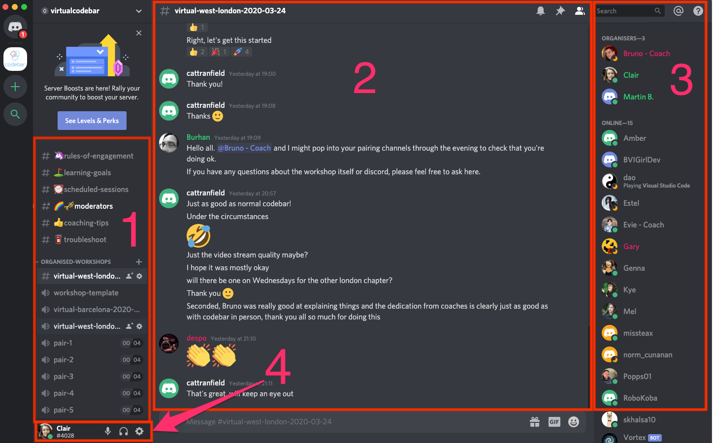 cant use discord push to talk in chromw